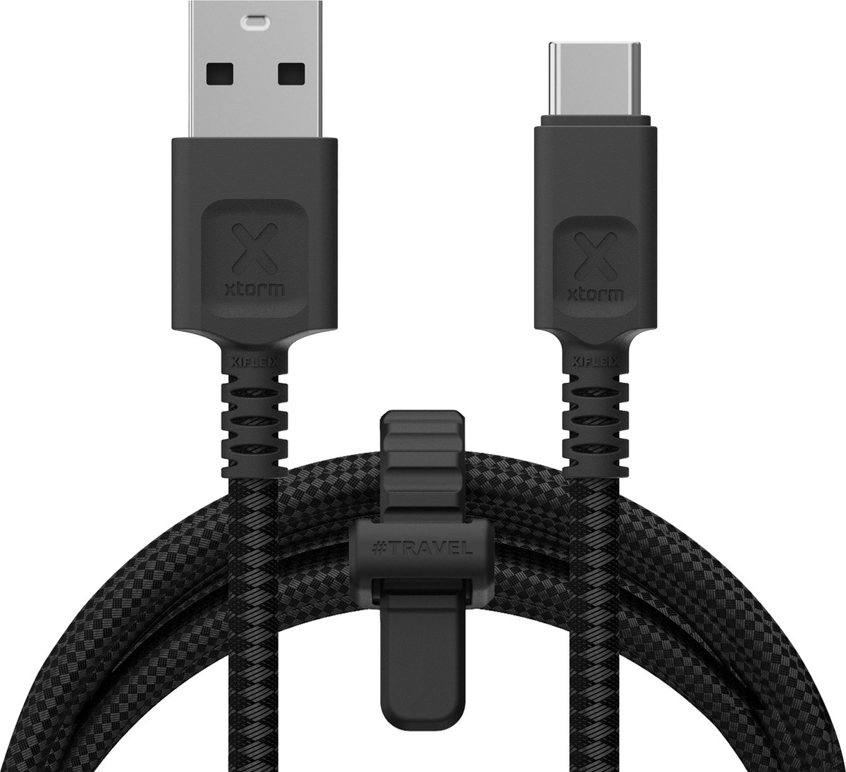 Xtorm Next Gen USB-A / USB-C cable 1.5m Black