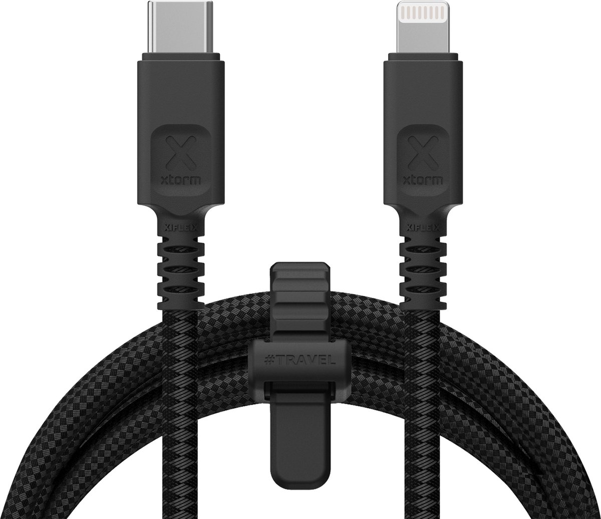 Xtorm Next Gen USB-C / Lightning cable MFI 1.5m Black