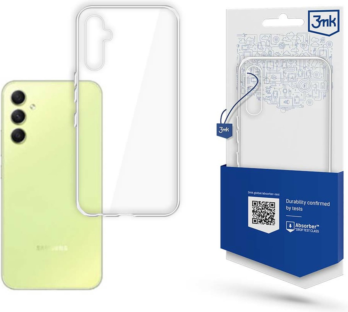 3mk Armor Case - Samsung Galaxy A55 5G - Transparent