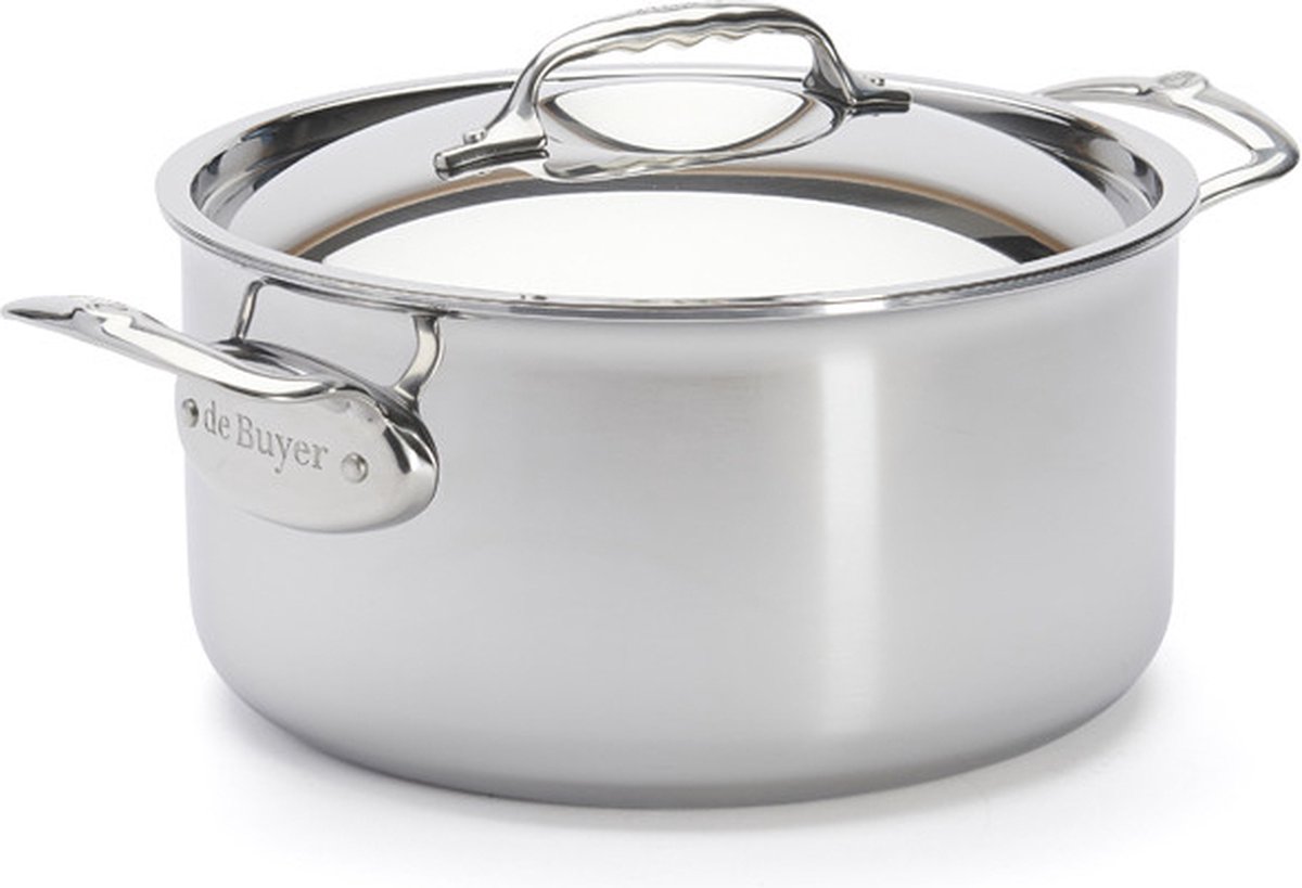 De Buyer AFFINITY stewpot - 24 cm diameter x 12 cm - 5.4 L