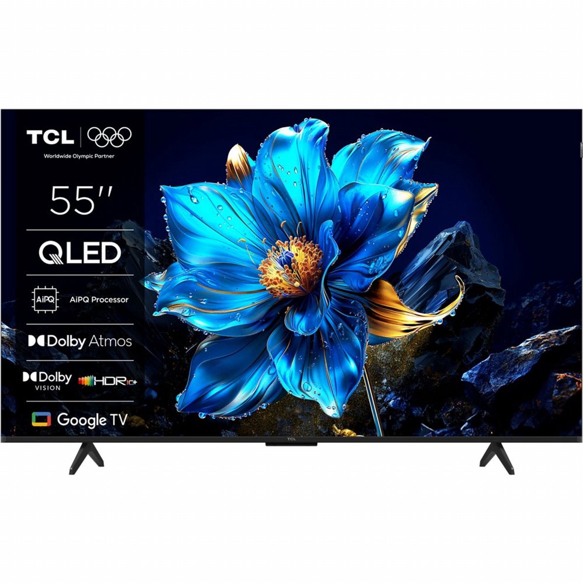 TCL 55" Fladskærms TV QLED 4K Dolby Vision 55T69C