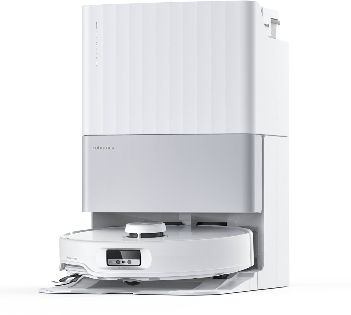 Roborock Robotstøvsuger Qrevo Edge - White