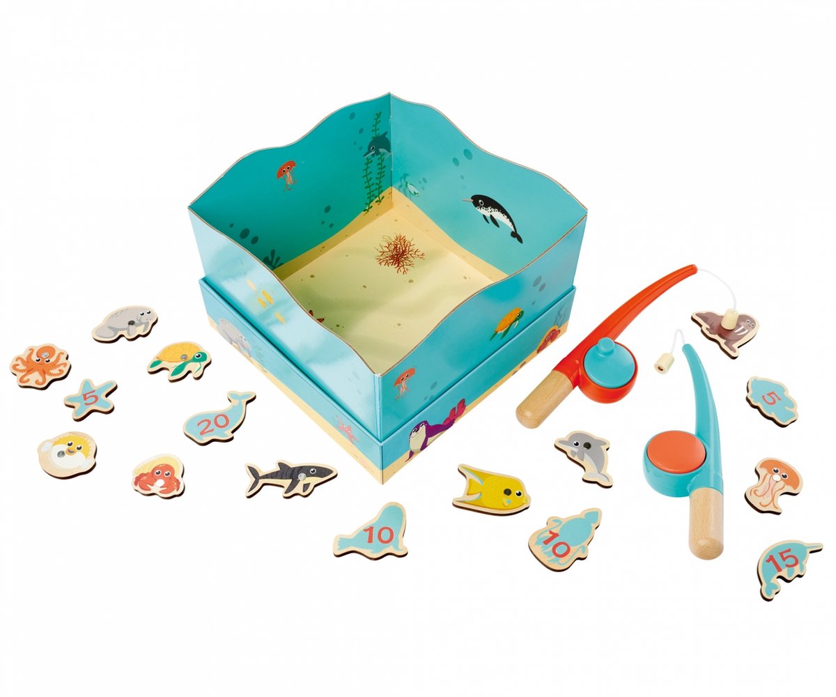 Eichhorn Wooden Fishing Game