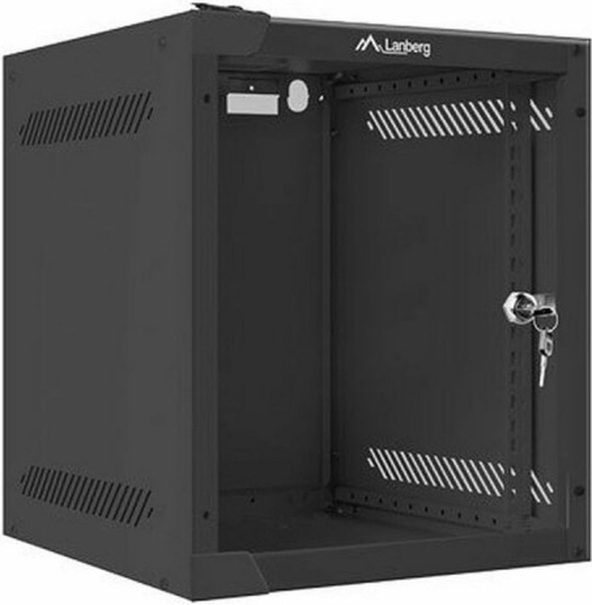 Lanberg WF10-2306-10B - 6U - Wall Mount Rack Cabinet