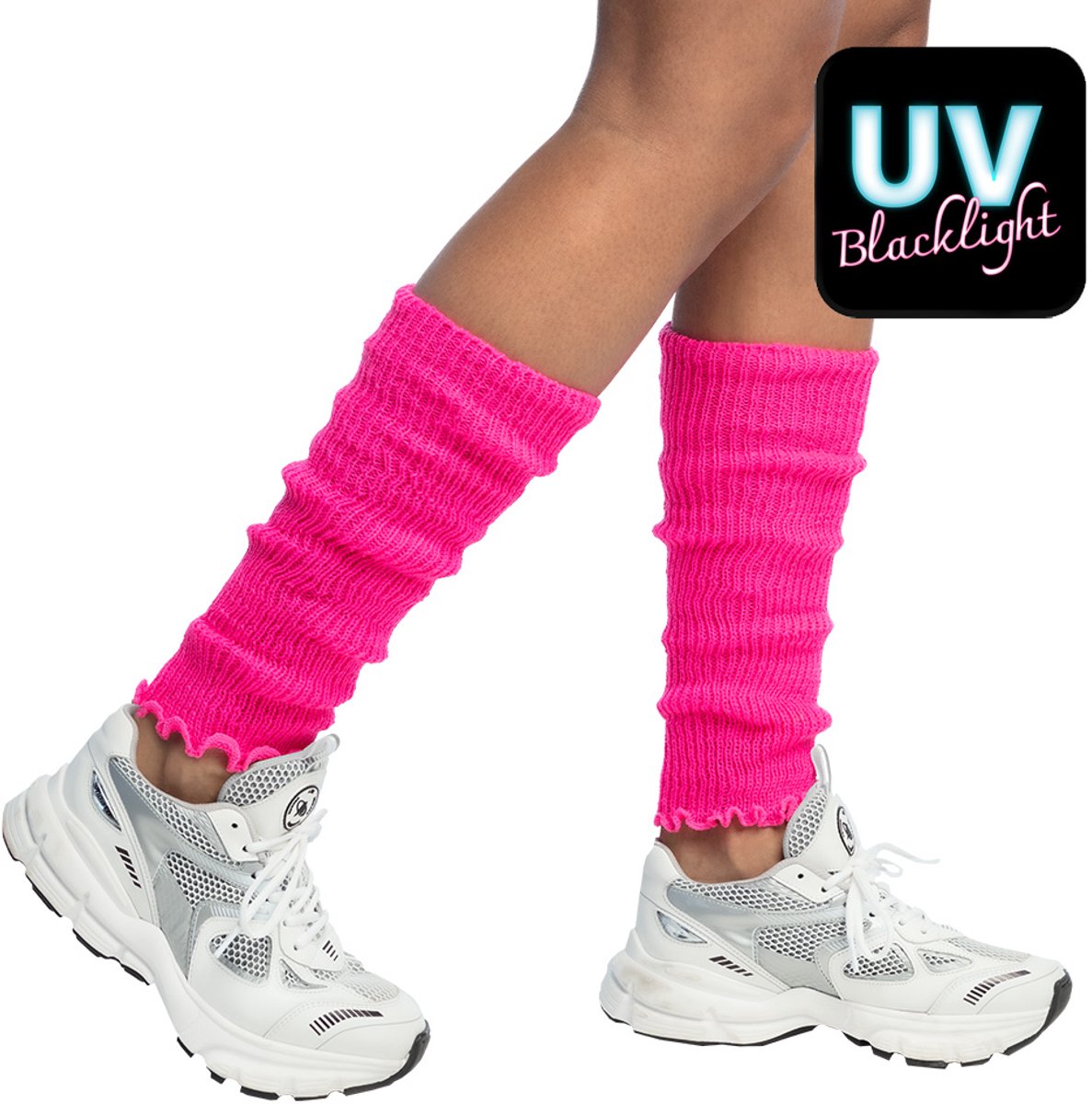 Boland - Legwarmers Basic Neon Pink