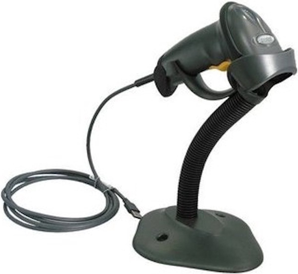 Zebra LS2208 - 1D Wired Barcode Scanner (Includes USB Cable and Cradle)
