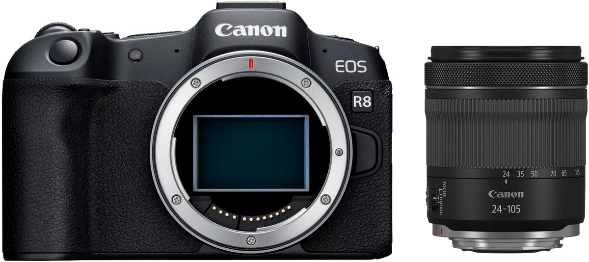 Canon EOS R8 Body + RF24-105 F4-7.1 IS STM