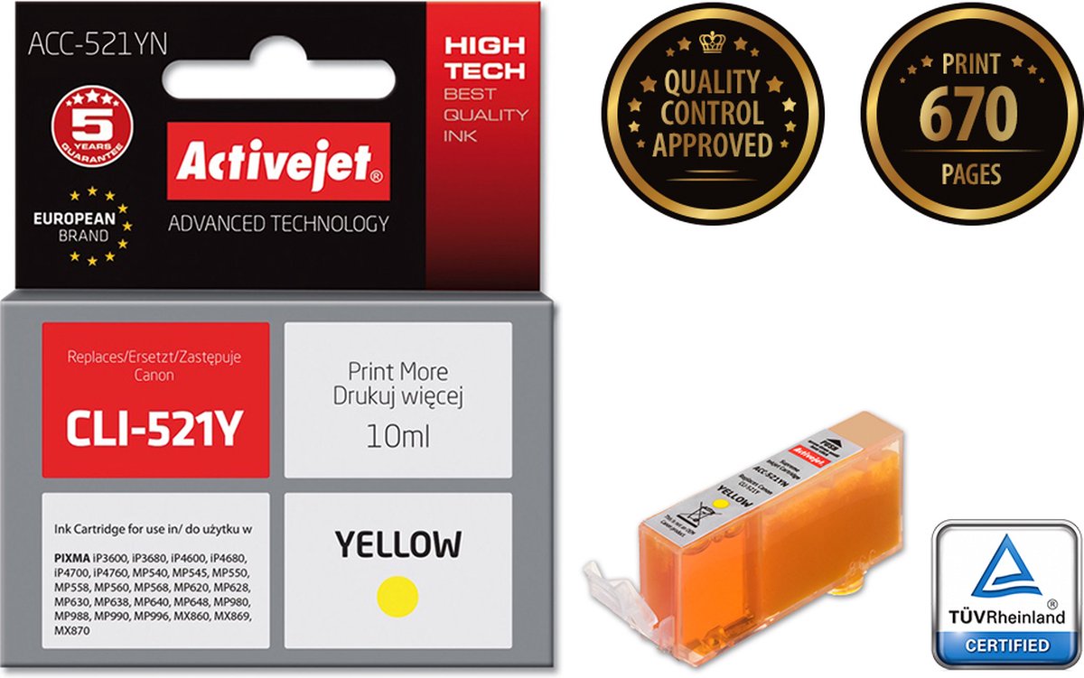 ActiveJet ACC-521YN Supreme
