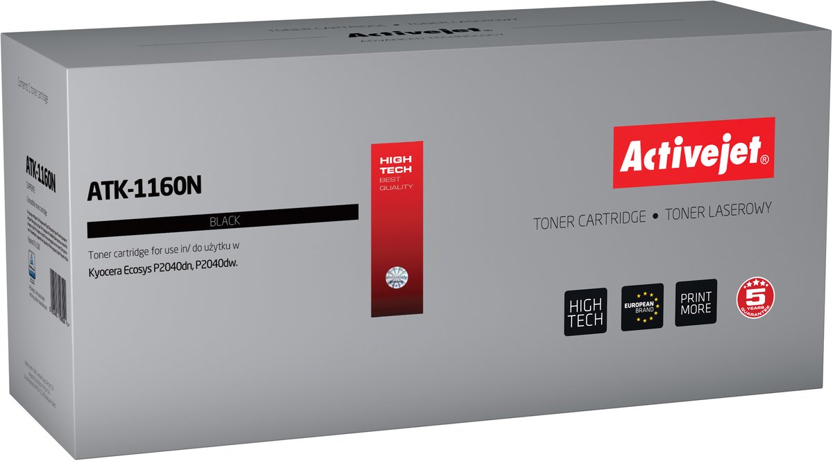 ActiveJet Supreme ATK-1160N - black - compatible - toner cartridge (alternative for: Kyocera TK-1160)