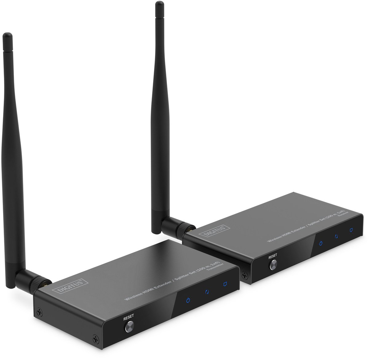 DIGITUS - HDMI Extender / Splitter Set - wireless video/audio/infrared extender - 802.11a