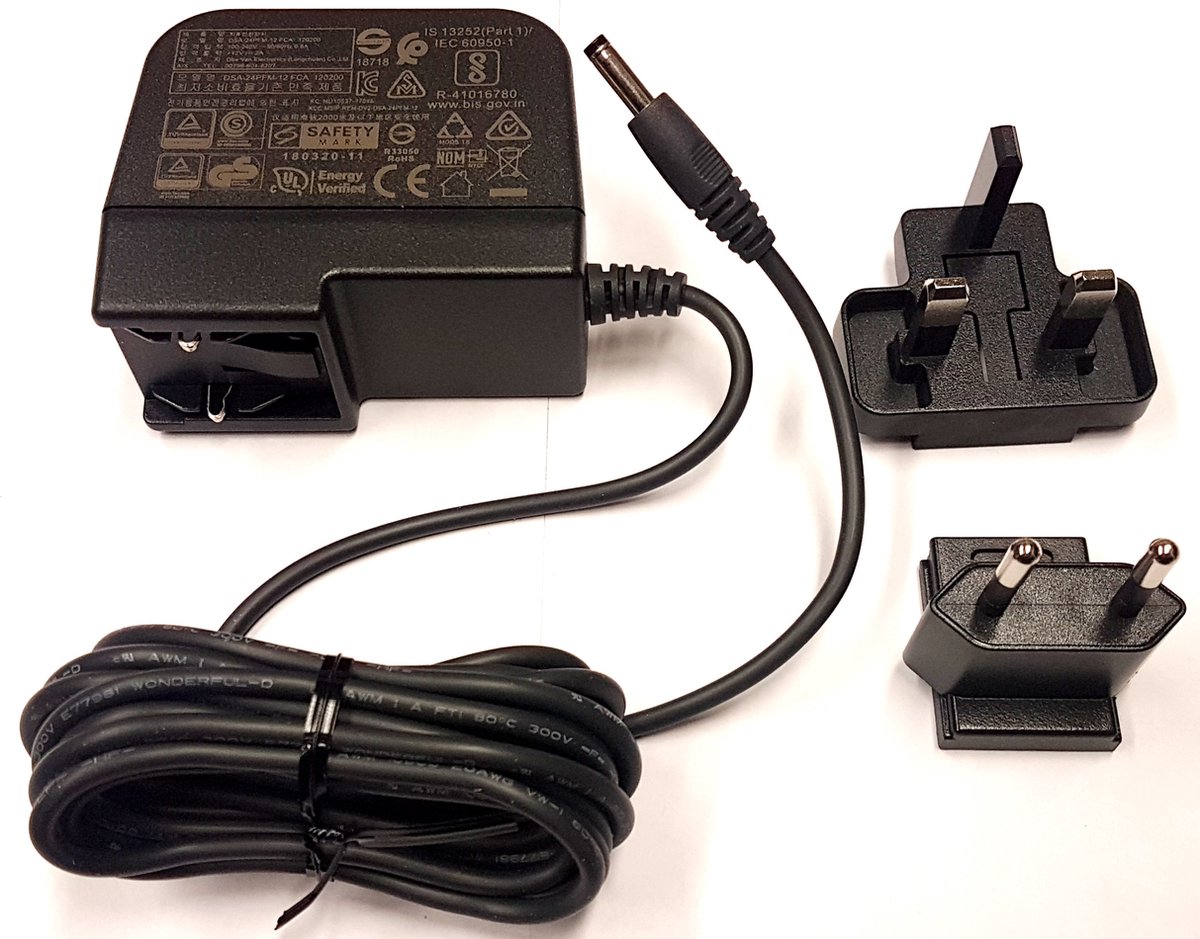 Logitech Camera PWR ADAPTER EMEA Strømforsyning - ATX - 80 Plus