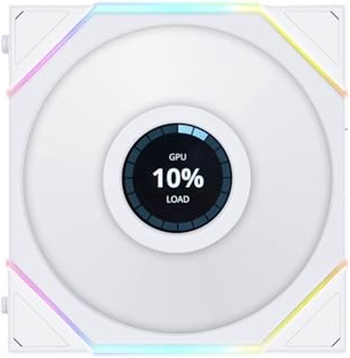 Lian Li UNI FAN TL LCD 120 (3-pack) - Kabinet køler - 120mm - Hvid med RGB LED lys - 27 dBA