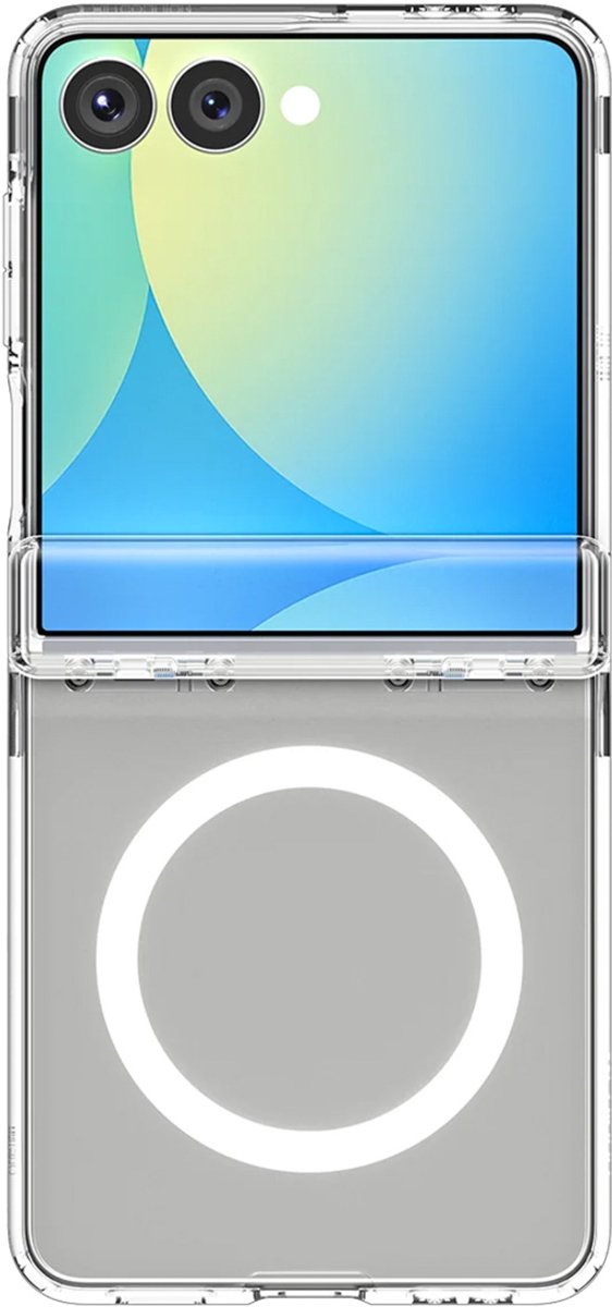 Spigen Ultra Hybrid Pro MagSafe - clear white - Samsung Galaxy Z Flip7