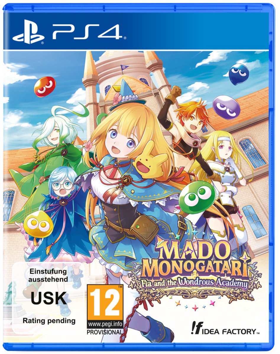 MADO MONOGATARI: Fia and the Wondrous Academy - Sony PlayStation 4 - RPG