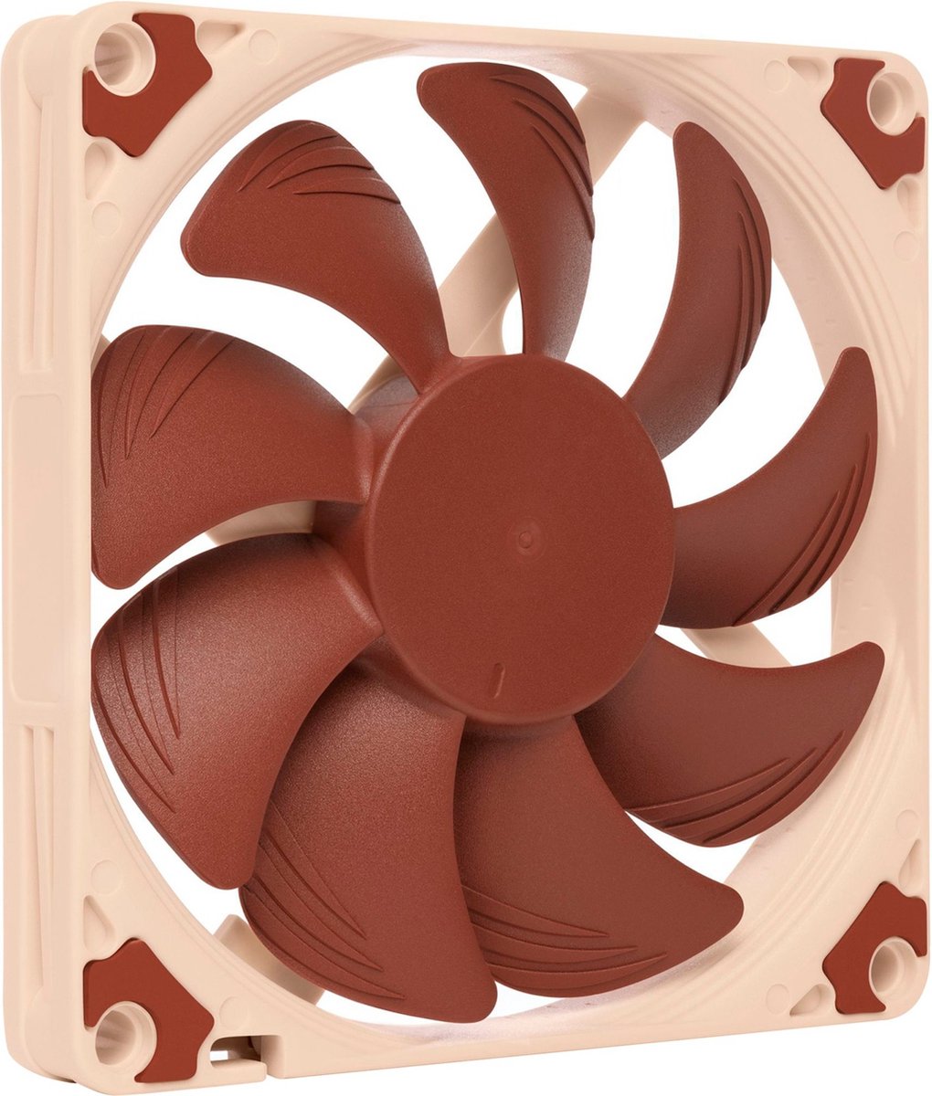 Noctua NF-A9x14 PWM - Kabinet køler - 92mm - Brun - 19 dBA