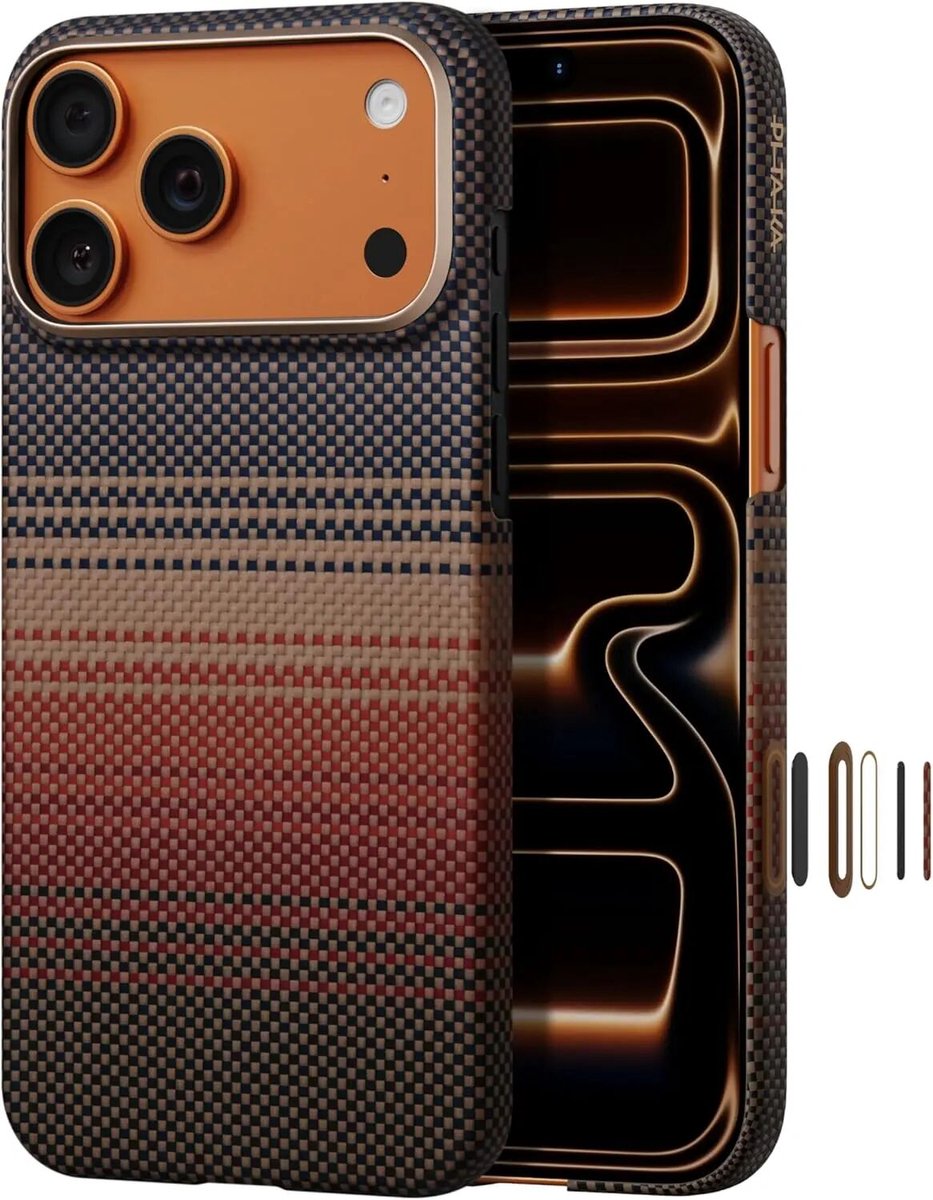 PITAKA Edge Case - Sunset - iPhone 18 Pro Max/17 Pro Max