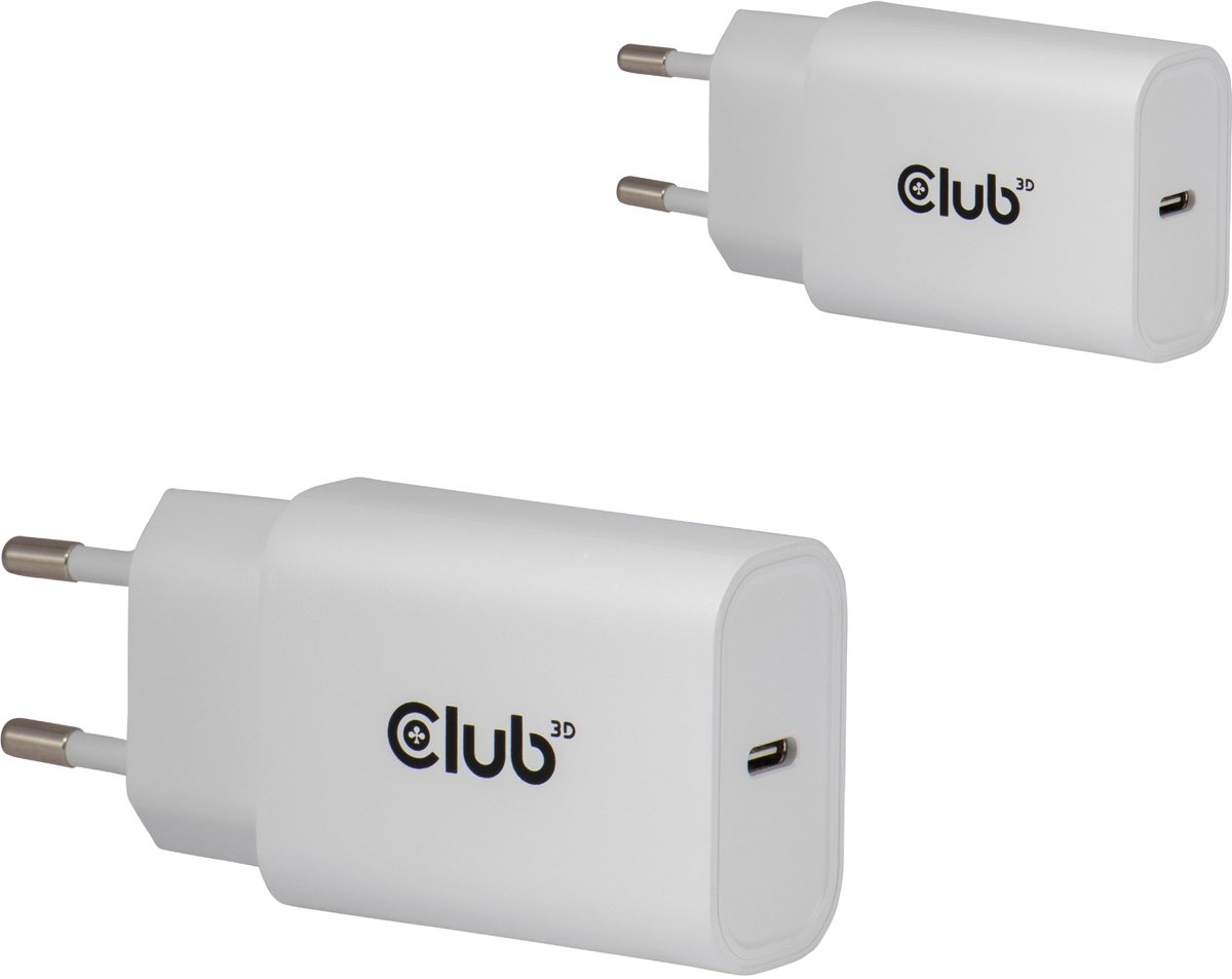 Club 3D CAC-3020 power adapter - 24 pin USB-C - 30 Watt (pack of 2)
