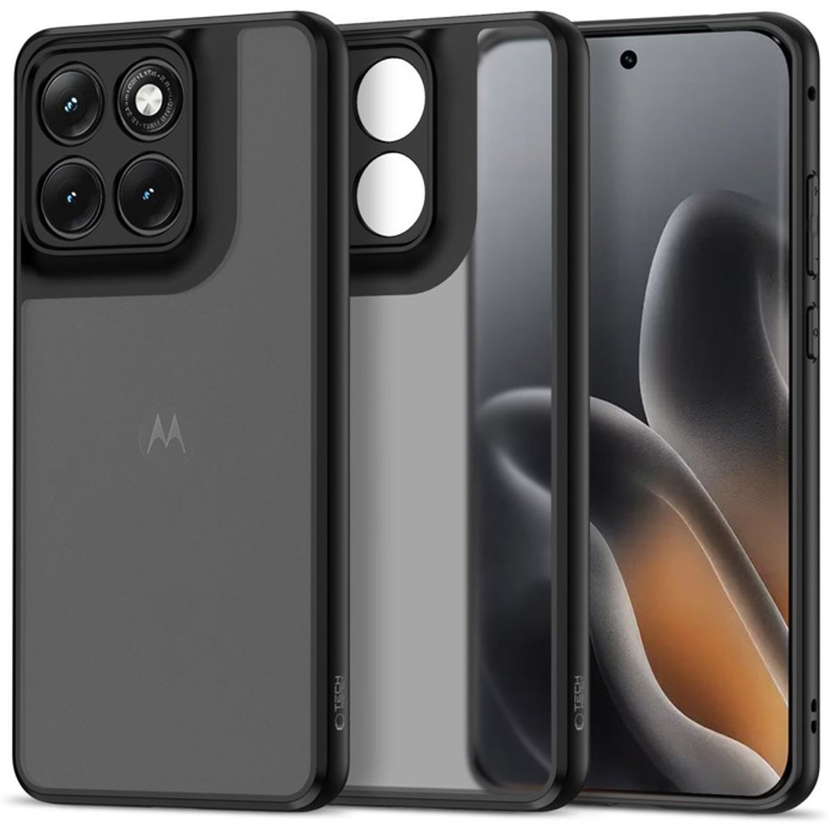 Tech-Protect Magmat Case for Motorola Edge 70 Fusion / Fusion + 5G - Matte Black