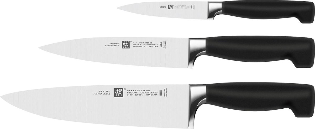 Zwilling - FOUR STAR Knife set 3-pcs - no-color