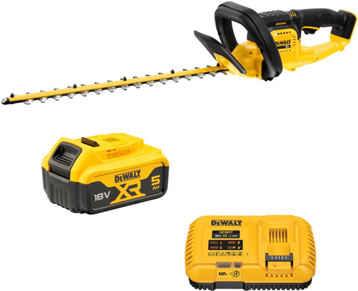 Dewalt DCMHT563P1- QW Cordless Shears 55 cm