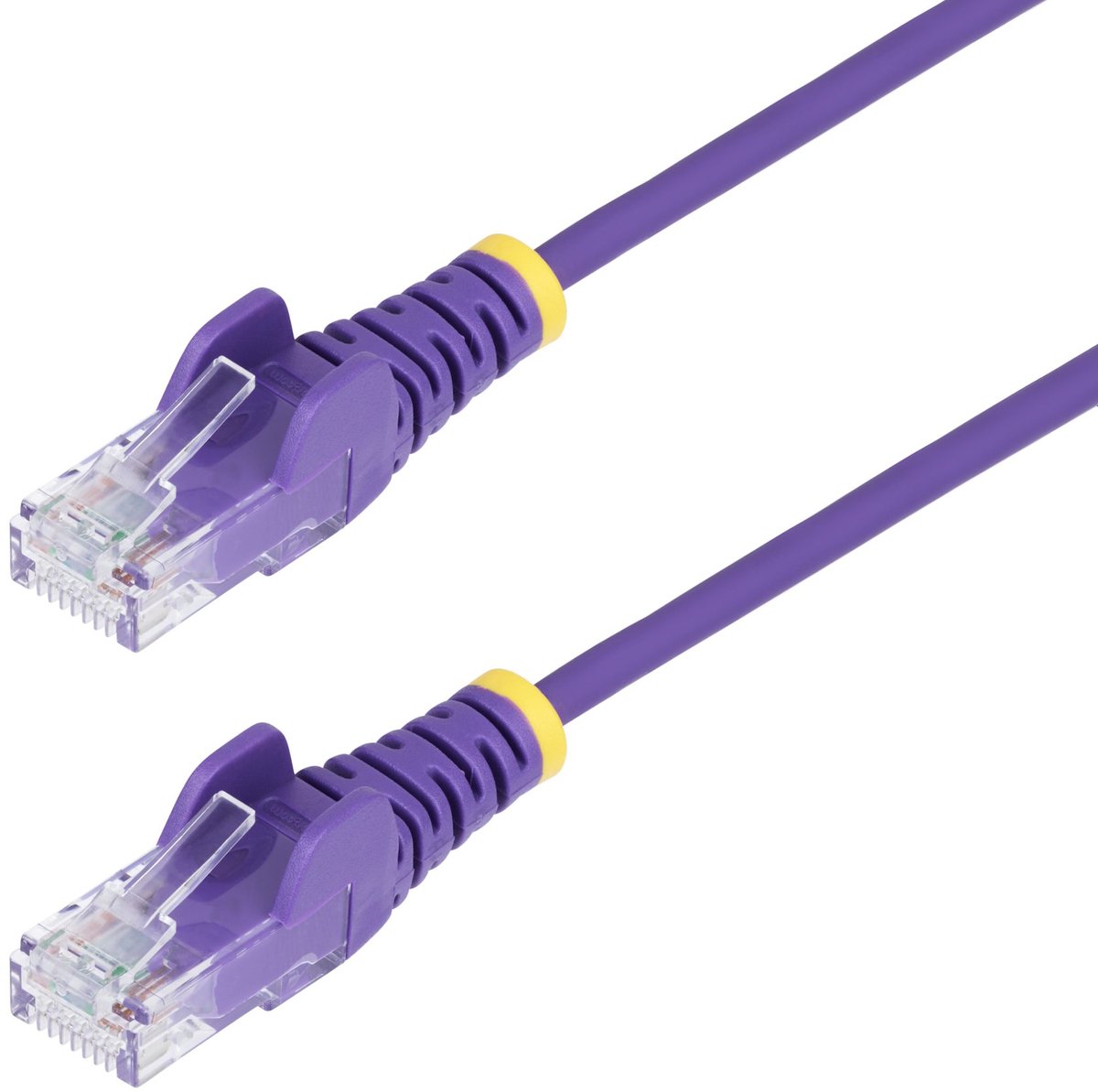 StarTech.com 3m Purple Slim CAT6 Ethernet Cable Snagless 28AWG LSZH - patch cable - 3 m - purple - Lilla - 3m