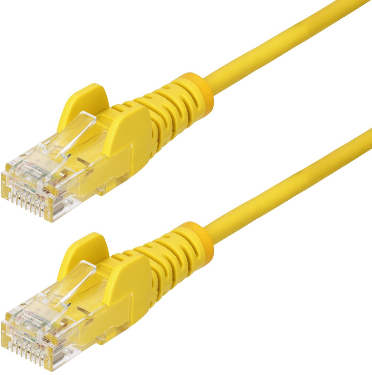 StarTech.com 1.5m Yellow Slim CAT6 Ethernet Cable Snagless 28AWG LSZH - patch cable - 1.5 m - yellow - Gul - 1m