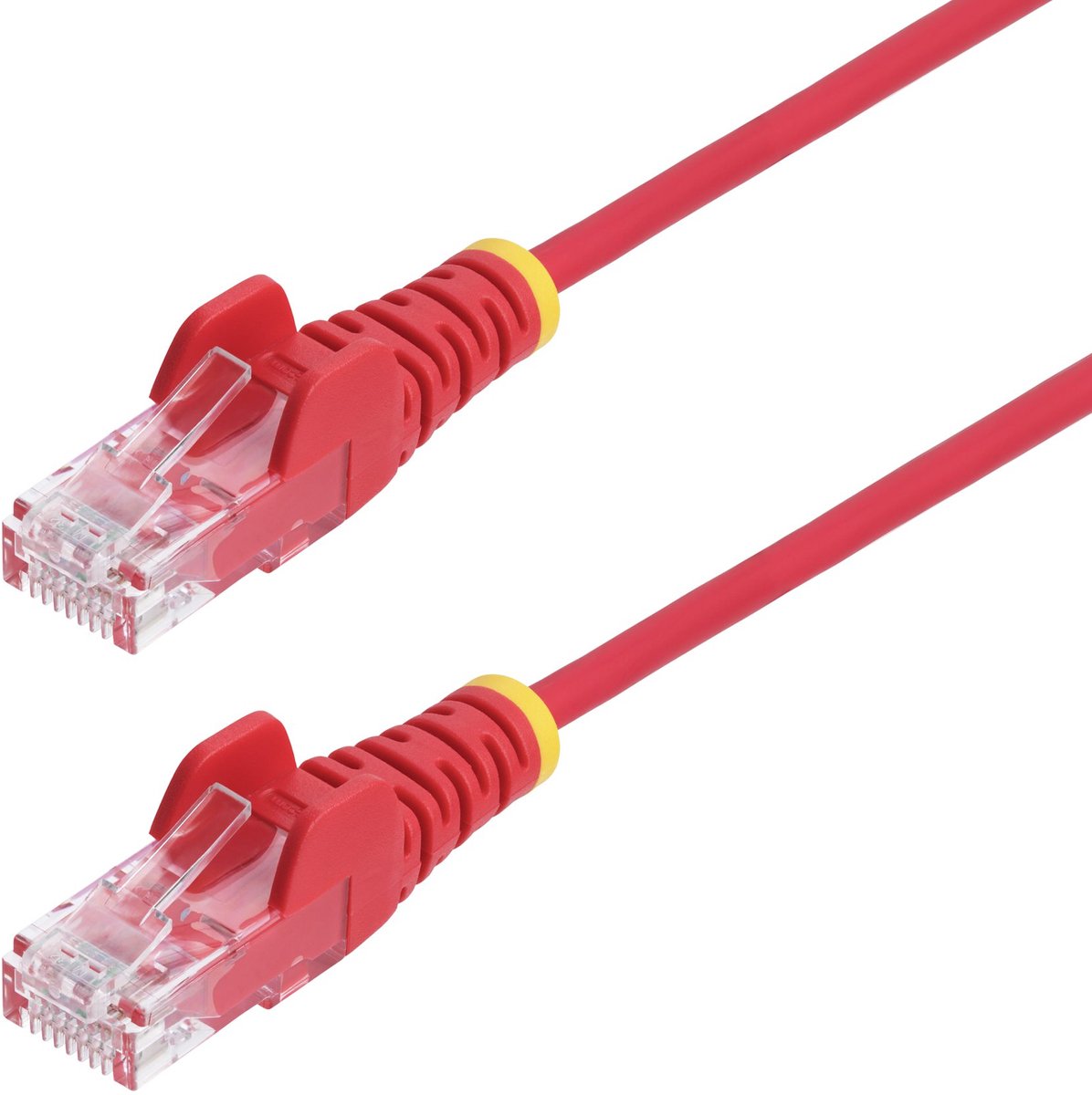 StarTech.com 10m Red Slim CAT6 Ethernet Cable Snagless 28AWG LSZH - patch cable - 10 m - red - Rød - 10m