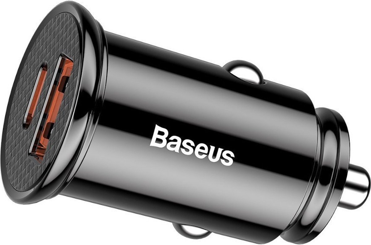 Baseus car power adapter - USB USB-C - 30 Watt