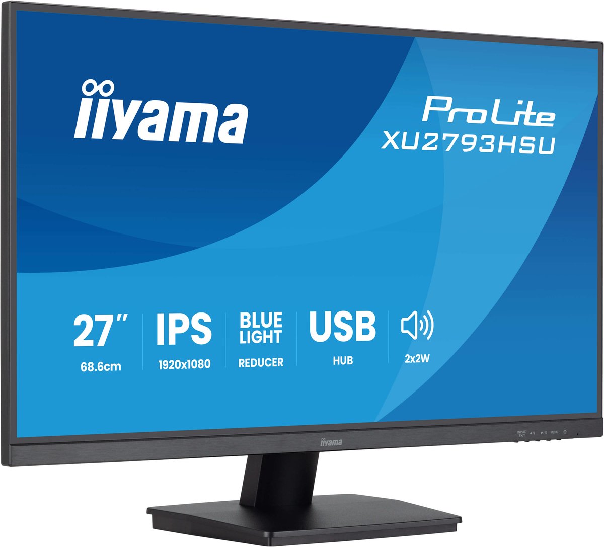 27" iiyama ProLite XU2793HSU-B7 - 1920x1080 - 75Hz - IPS