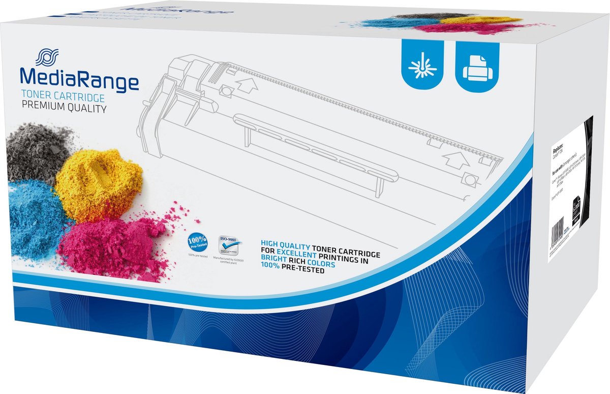 MediaRange - black - toner cartridge