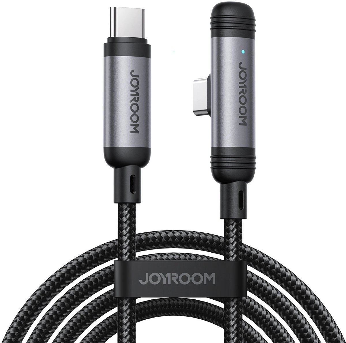 Joyroom S-A56 EnjoyX Series 90° USB-C - USB-C cable 60W 1.2m - black