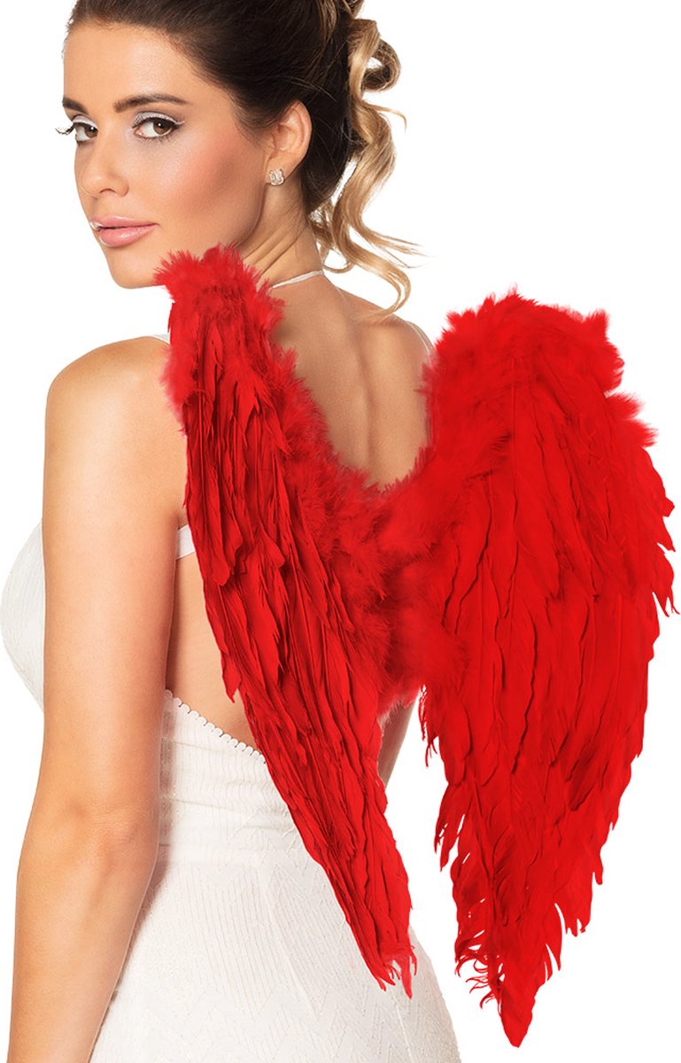 Boland - Angel Wings Foldable Red 50 x 50 cm