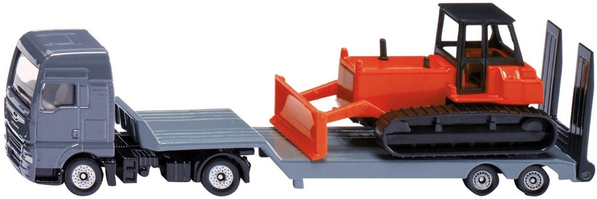 SIKU MAN Truck with Bulldozer