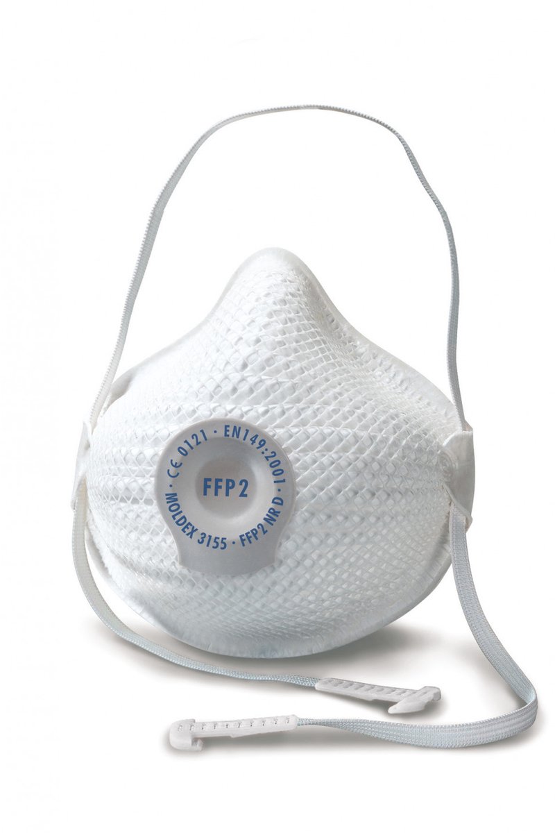 Moldex AIR 315501 315501 Mascherina antipolvere con valvola FFP2 D 10 pz.
