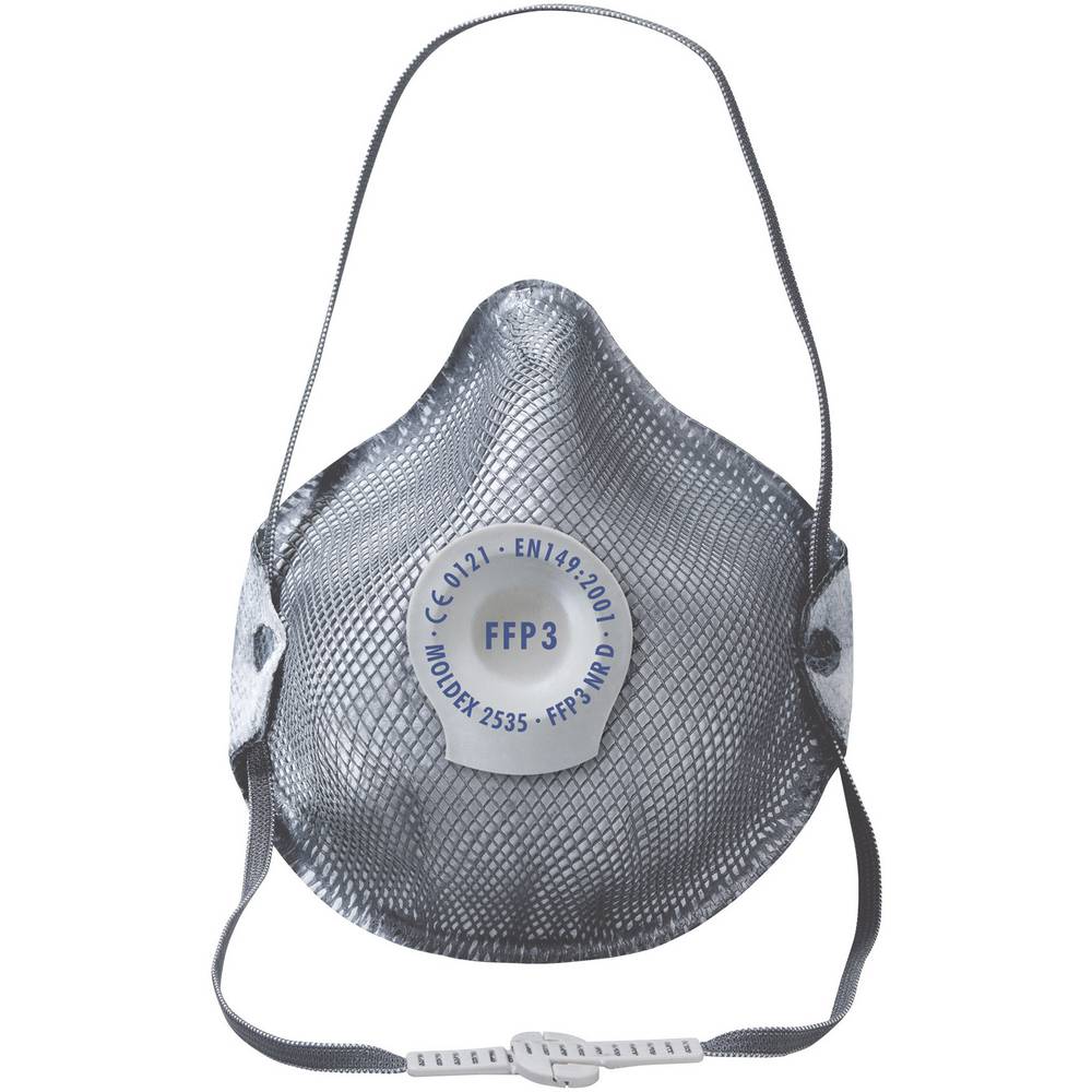 Moldex 253501 Mascherina antipolvere con valvola FFP3 D 10 pz.