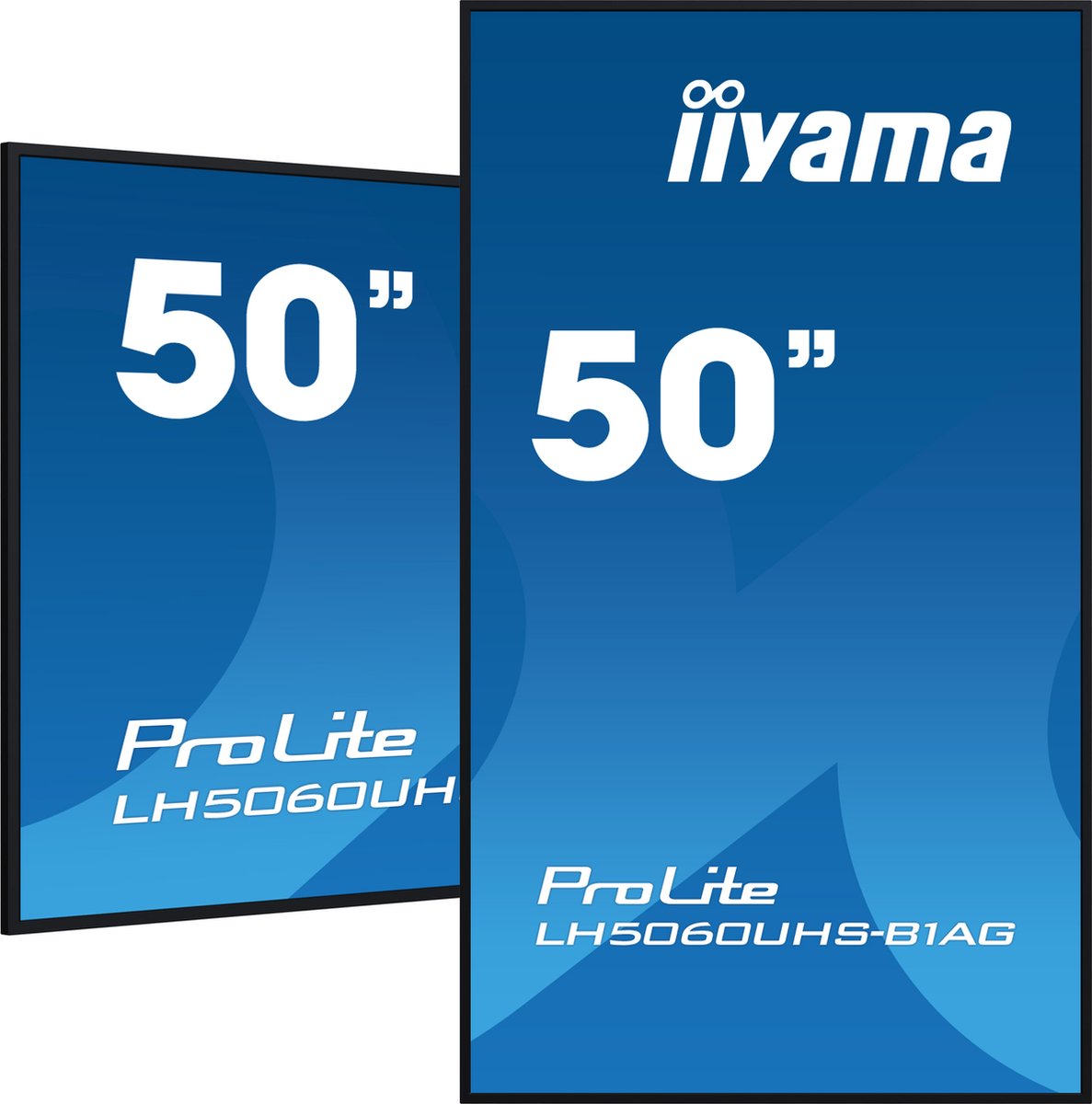iiyama ProLite LH5060UHS-B1AG 50" Class (49.5" viewable) LED-backlit LCD display - 4K - for digital signage