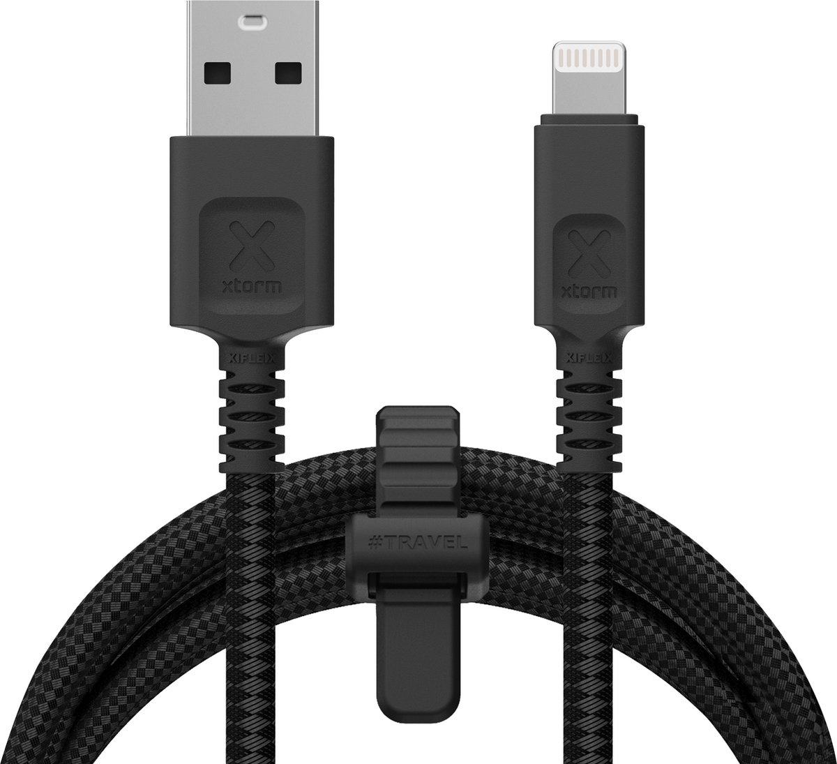 Xtorm Next Gen USB-A / Lightning cable MFI 1.5m Black