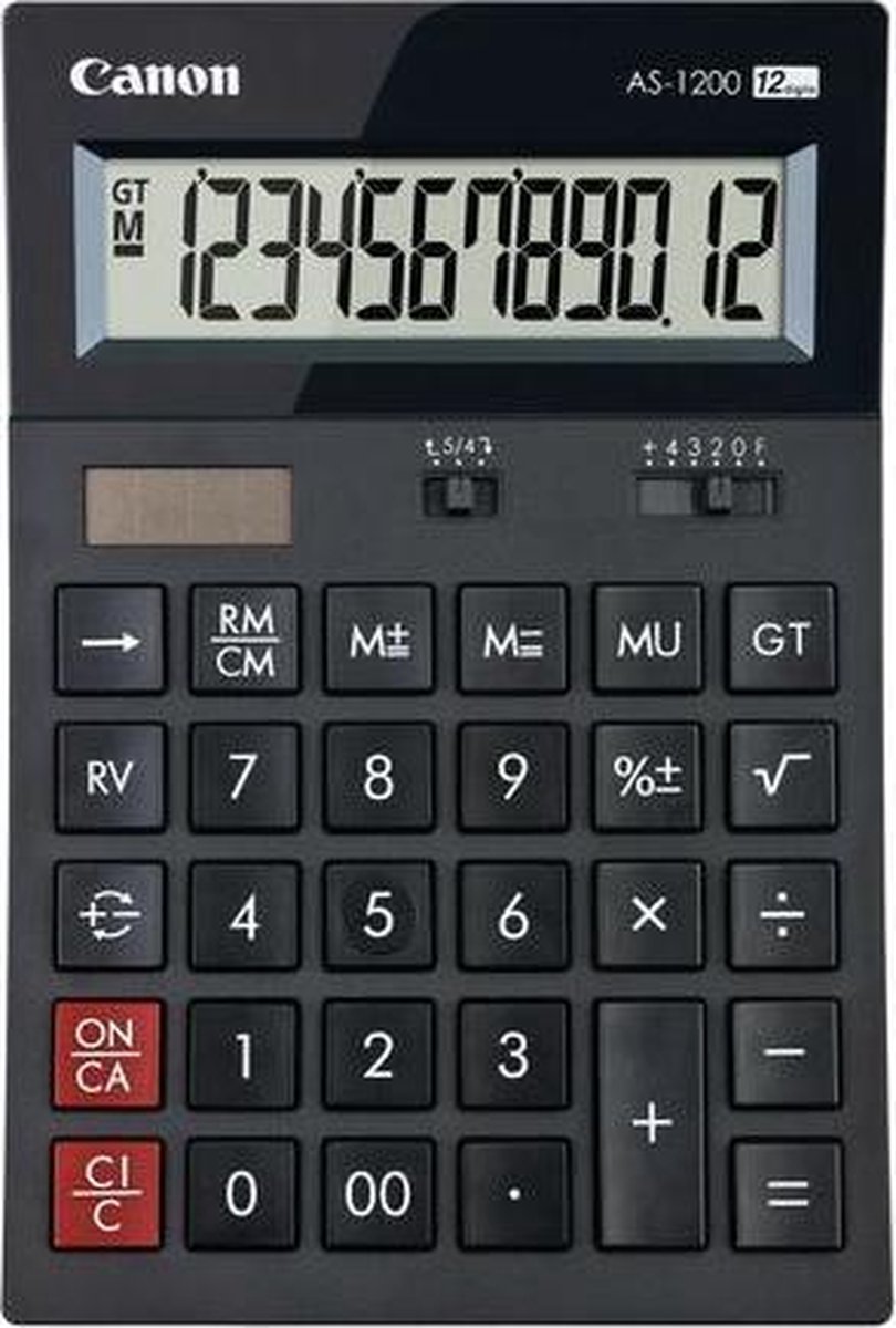 Canon AS-1200 Desktop Calculator