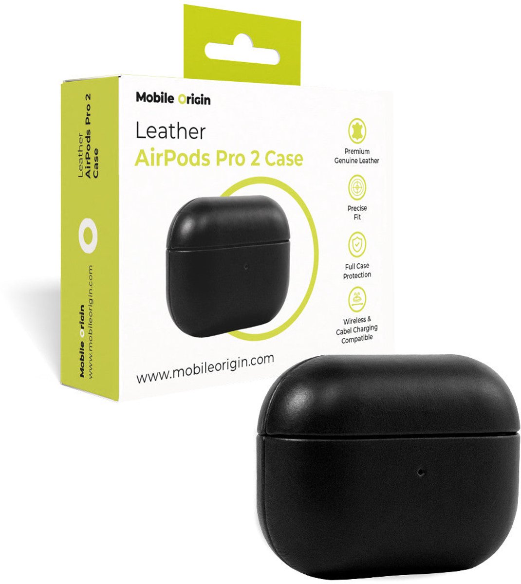 Mobile Origin Leather Case - black - AirPods Pro 2