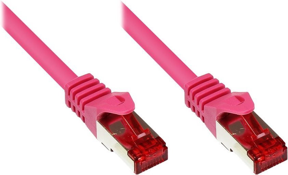 Alcasa electronik Good Connections RNS patch cable - 25 m - magenta - Pink - 25m