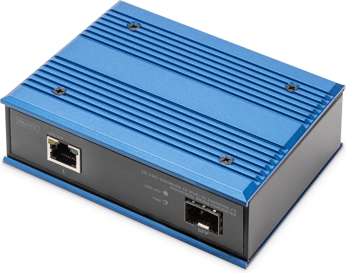 DIGITUS - fibre media converter - 1GbE