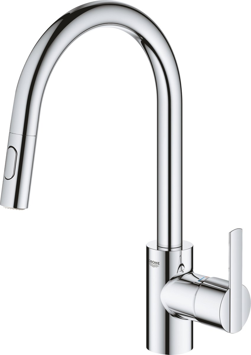 Grohe Feel køkkenarmatur med udtræk, krom