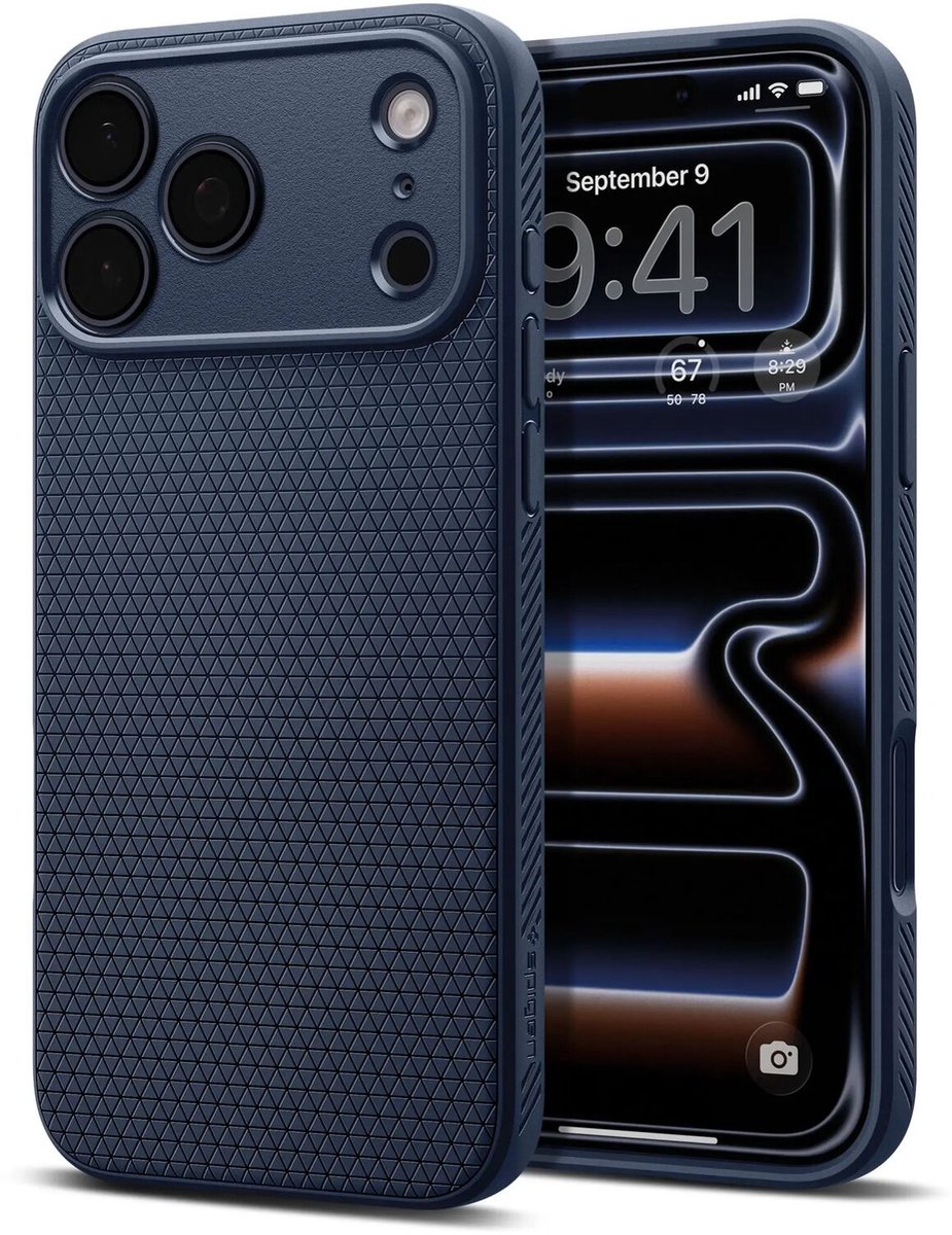 Spigen Liquid Air - navy blue - iPhone 18 Pro/17 Pro