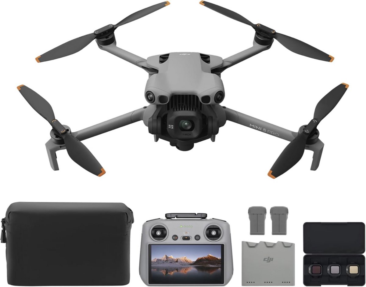 DJI - Mini 5 Pro Fly More Combo Plus (RC2) - C0