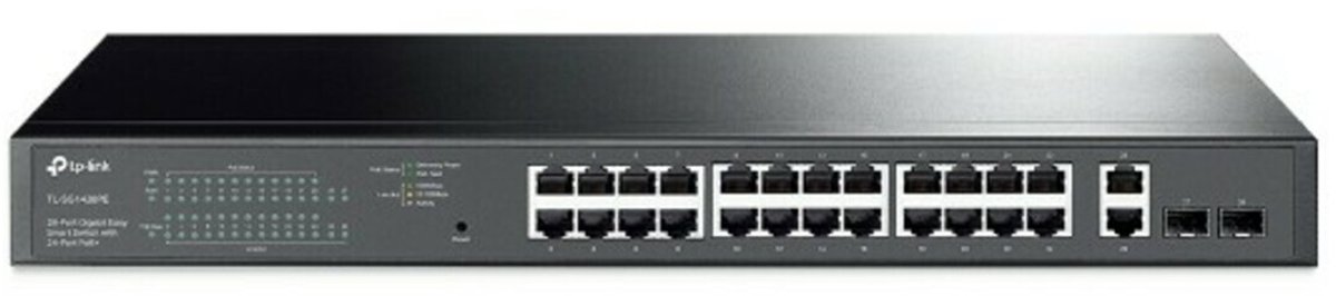 TP-Link TL-SG1428PE 28-Port Gigabit Easy Smart Switch with 24-Port PoE+