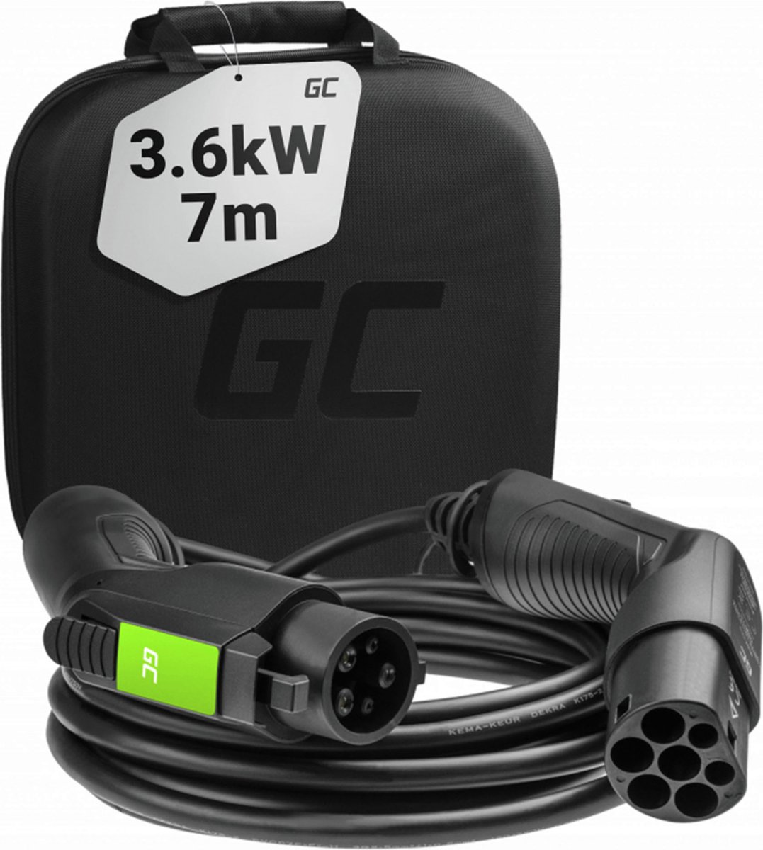 Green Cell power extension cable - 7 m