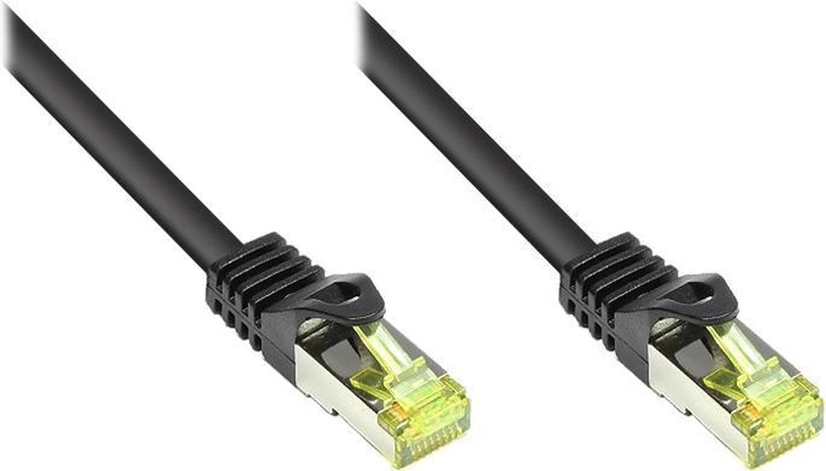 Alcasa electronik Good Connections RNS patch cable - 1.5 m - black - Sort - 1m