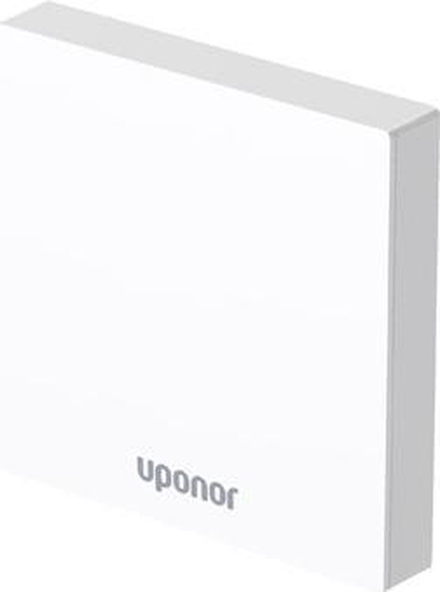 Uponor smatrix wave plus style rumsensor med rh hvid trådløs t-161