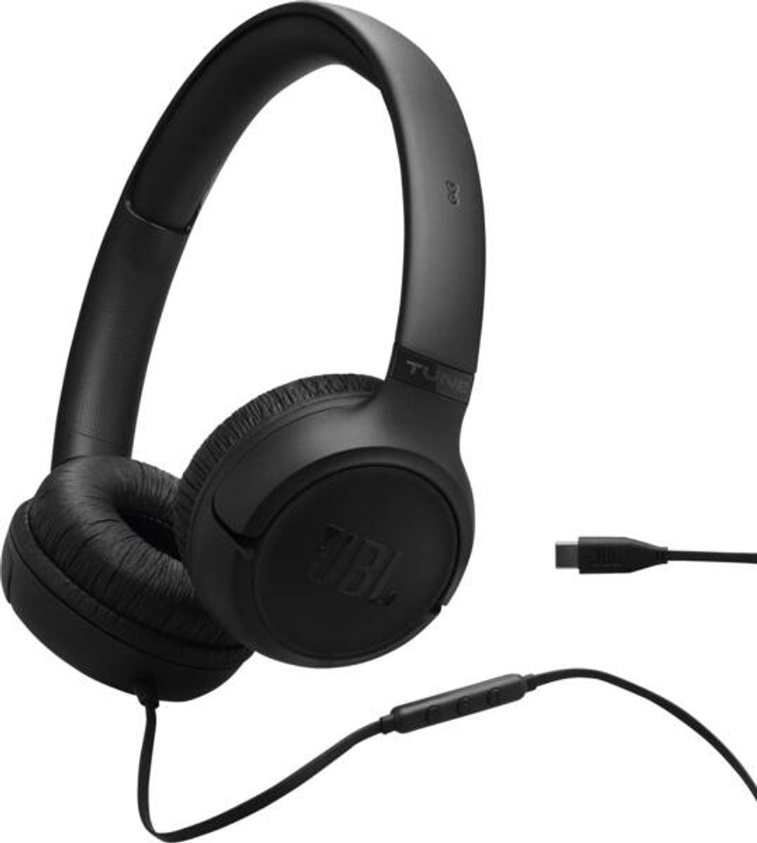 JBL Tune 530C Wired USB-C On-ear Headphones Black