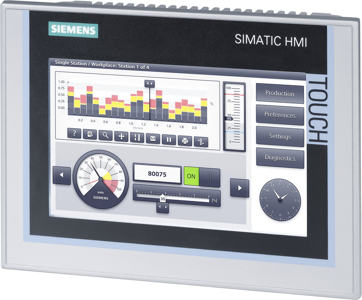 Siemens Hmi tp700 comfort touch farve 7